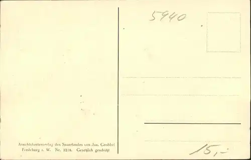 Bilstein Sauerland Bilstein Westfalen Schloss * / Lennestadt /Olpe LKR