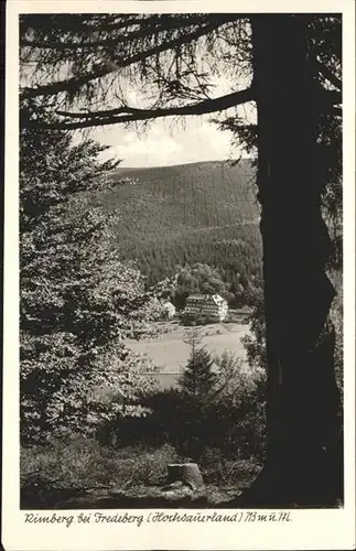 Rimberg Schmallenberg bei Fredeberg *