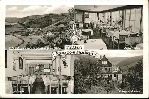 Bilstein Sauerland Bilstein Westfalen Cafe Restaurant Pension Haus Sonnenschein x / Lennestadt /Olpe LKR