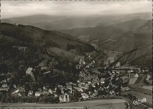 Bilstein Sauerland Bilstein Westfalen Fliegeraufnahme * / Lennestadt /Olpe LKR