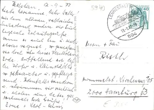 Bilstein Sauerland Bilstein Westfalen Hohen Bracht x / Lennestadt /Olpe LKR