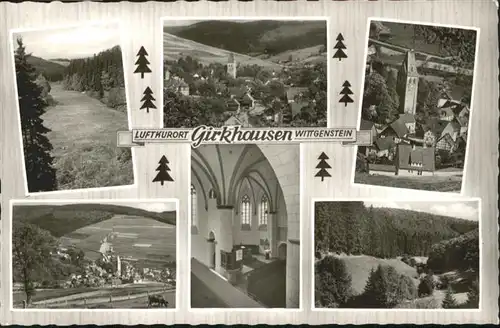 wb01566 Girkhausen Bad Berleburg Girkhausen  x Kategorie. Bad Berleburg Alte Ansichtskarten