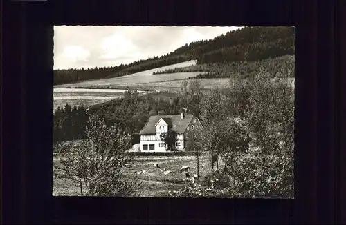 Berghausen Wittgenstein Pension Siegfried Noeh *