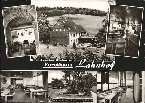 Deuz Hotel Pension Restaurant Forsthaus Lahnhof *