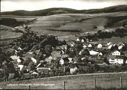 wb01854 Girkhausen Bad Berleburg Girkhausen  * Kategorie. Bad Berleburg Alte Ansichtskarten