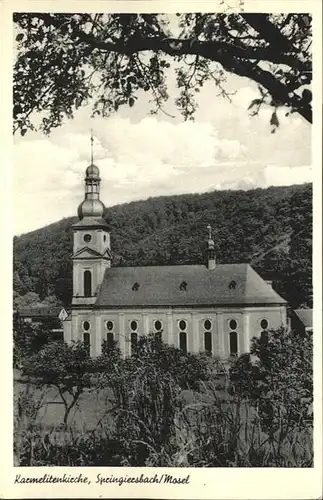 Springiersbach Mosel Karmelitenkirche *