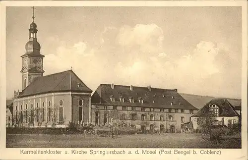 Springiersbach Karmelitenkloster Kirche Mosel Bengel Coblenz *