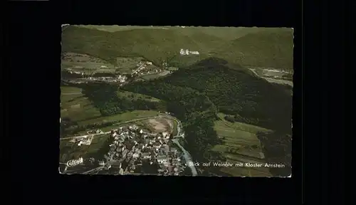 Weinaehr Kloster Arnstein Fliegeraufnahme x