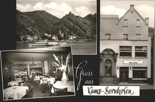 Kamp-Bornhofen Hotel Restaurant Mies-Becker x