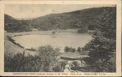 Gemuenden Daun Gemuendener Maar Eifel *