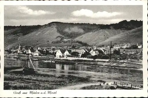 wb07671 Mueden Mosel Mueden Mosel  * Kategorie. Mueden (Mosel) Alte Ansichtskarten