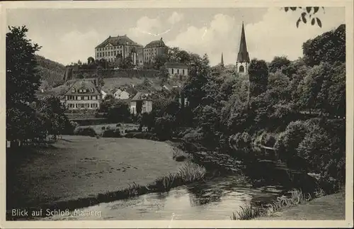 Malberg Eifel Malberg Schloss x / Malberg /Eifelkreis Bitburg-Pruem LKR