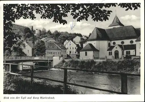 Muerlenbach Burg Bruecke Hotel Eifeler Hof x