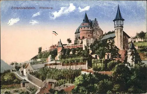 Ehrenbreitstein Rheinburg *