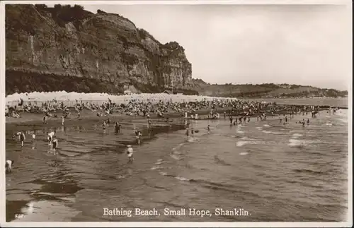 Shanklin Bathing Beach Small Hope *