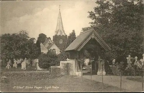 Stoke Poges St Giles Lych Gate *