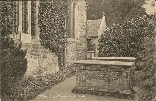 Stoke Poges St Giles Grays Tomb *