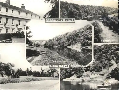 Wetheral Crown Hotel Green River Eden x