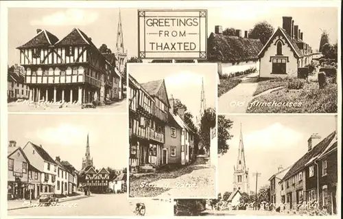 Thaxted Old Almshouses Town Street Guidhall  *