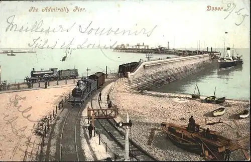 Dover Kent Dover Admiralty Pier Zug Schiff x / Dover /Kent CC