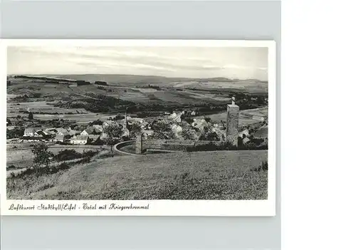 Stadtkyll Eifel Kriegerehrenmal *