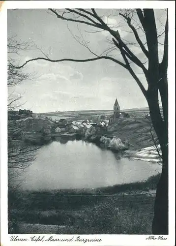 Ulmen Eifel Maar Burgruine *