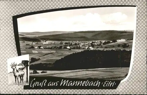 Mannebach Eifel Hirsch  *