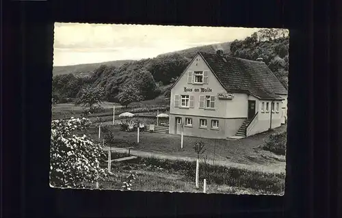 Bad Marienberg Pension Haus Am Walde *