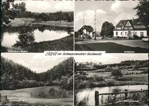 Kell See Siebenborn-Weiher Amtshaus Heiligenwiese x