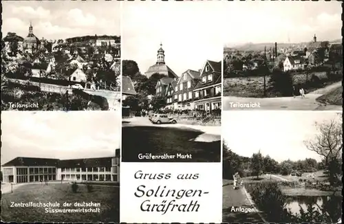 Graefrath Solingen Markt Zentralfachschule Suesswarenwirtschaft ZDS x