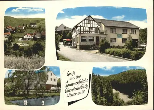 Obersteinebach Westerwald Hotel Pension Vierschilling *