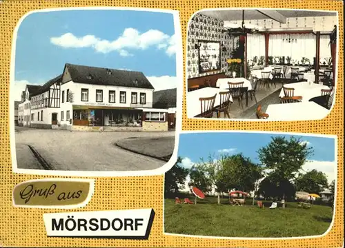 Moersdorf Hunsrueck Gasthaus Pension Wickert  x