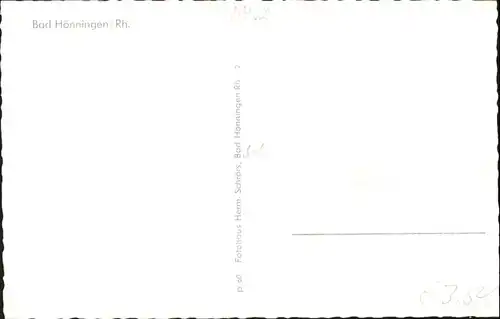 Bad Hoenningen Burg *