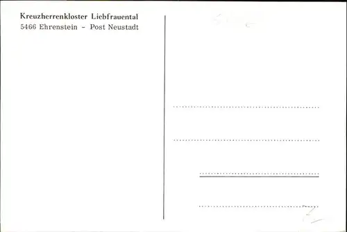 Ehrenstein Blaustein Ehrenstein Kreuzherrenkloster Liebfrauental * / Blaustein /Alb-Donau-Kreis LKR