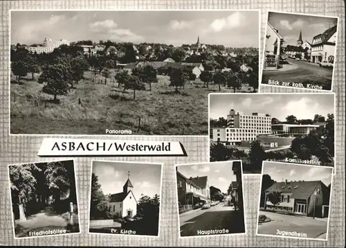 Asbach Westerwald Friedhofsallee Hauptstrasse Jugendheim x