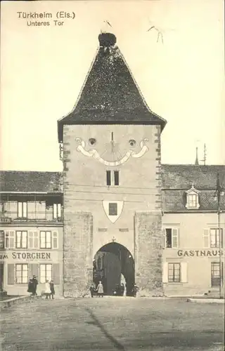 Tuerkheim Elsass Unteres Tor Gasthaus  * / Turckheim /Arrond. de Colmar