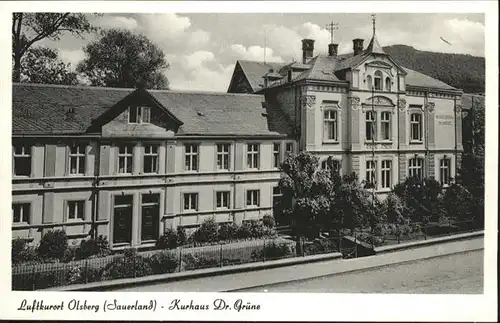 Olsberg Kurhaus Dr Gruene *