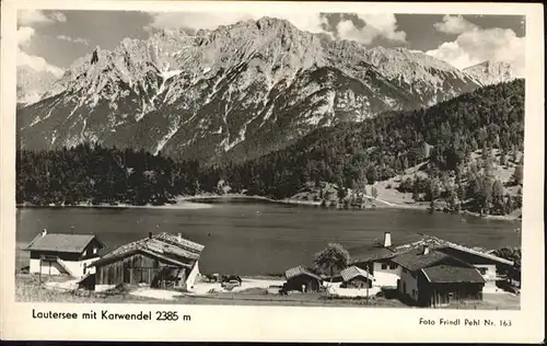 Lautersee Mittenwald Karwendel x