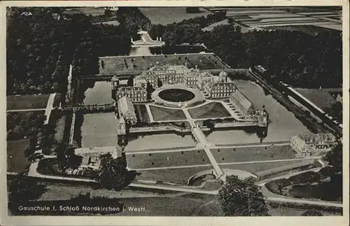 Nordkirchen Gauschule Schloss Fliegeraufnahme  x