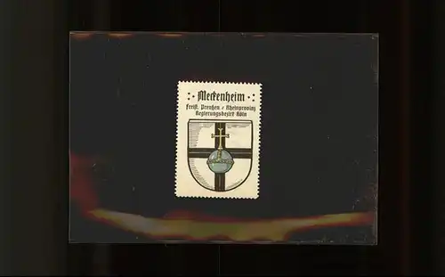 Meckenheim Rheinland Briefmarke *