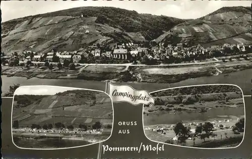 wb18059 Pommern Mosel Pommern Campingplatz x Kategorie. Pommern Alte Ansichtskarten