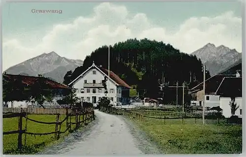 Graswang Graswang  ungelaufen ca. 1920 / Ettal /Garmisch-Partenkirchen LKR