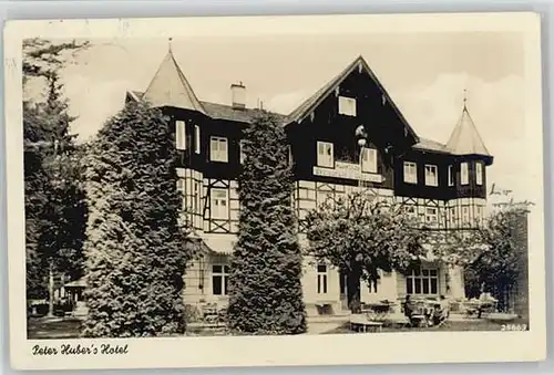 Krottenmuehl Krottenmuehl Peter Hubers Hotel x 1940 / Soechtenau /Rosenheim LKR