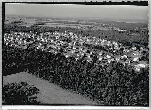 Kolbermoor Kolbermoor Fliegeraufnahme ungelaufen ca. 1965 / Kolbermoor /Rosenheim LKR