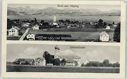 Hoegling Mangfall Weihenlinden o 1933