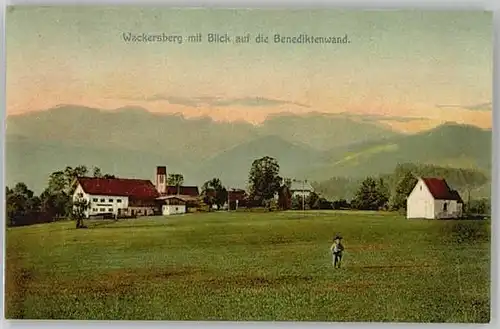Wackersberg Bad Toelz Wackersberg Bad Toelz  ungelaufen ca. 1920 / Wackersberg /Bad Toelz-Wolfratshausen LKR