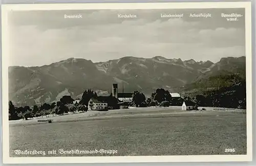 Wackersberg Bad Toelz Wackersberg Bad Toelz  ungelaufen ca. 1955 / Wackersberg /Bad Toelz-Wolfratshausen LKR