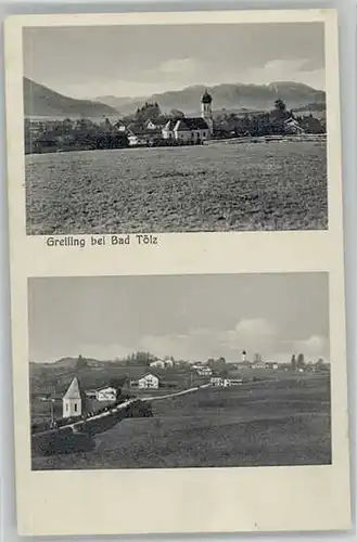 Greiling Greiling bei Bad Toelz ungelaufen ca. 1920 / Greiling /Bad Toelz-Wolfratshausen LKR