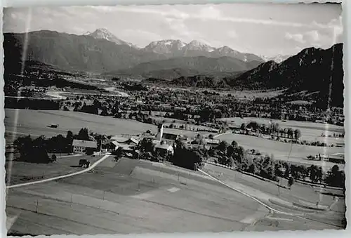 Wackersberg Bad Toelz Fliegeraufnahme o 1957