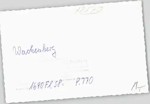 Wackersberg Bad Toelz Fliegeraufnahme o 1958